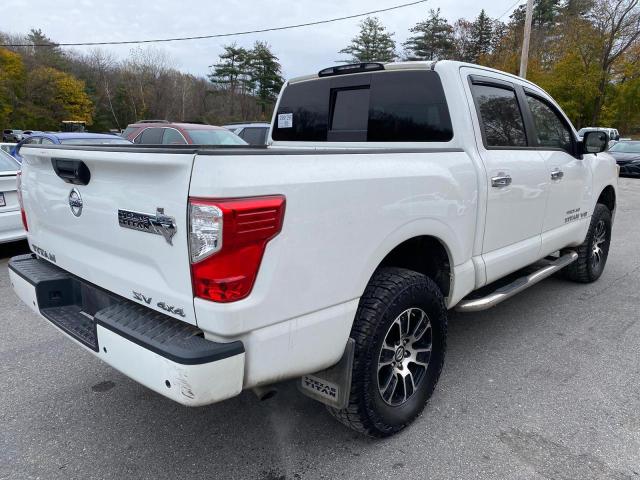 1N6AA1ED6LN507458 - 2020 NISSAN TITAN SV WHITE photo 3