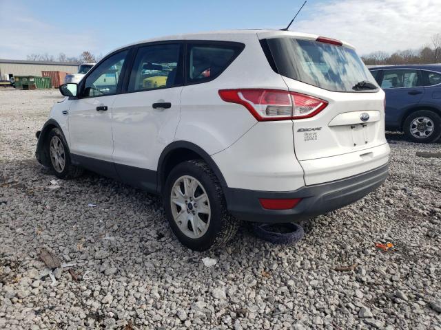 1FMCU0F74EUC64078 - 2014 FORD ESCAPE S WHITE photo 2