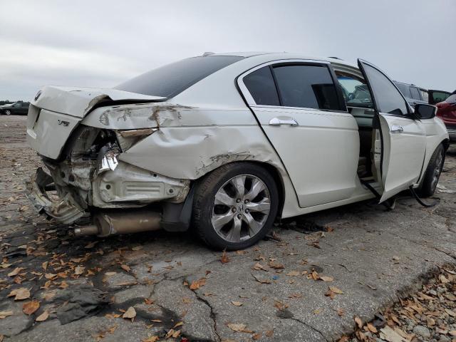 1HGCP36878A003637 - 2008 HONDA ACCORD EXL WHITE photo 3