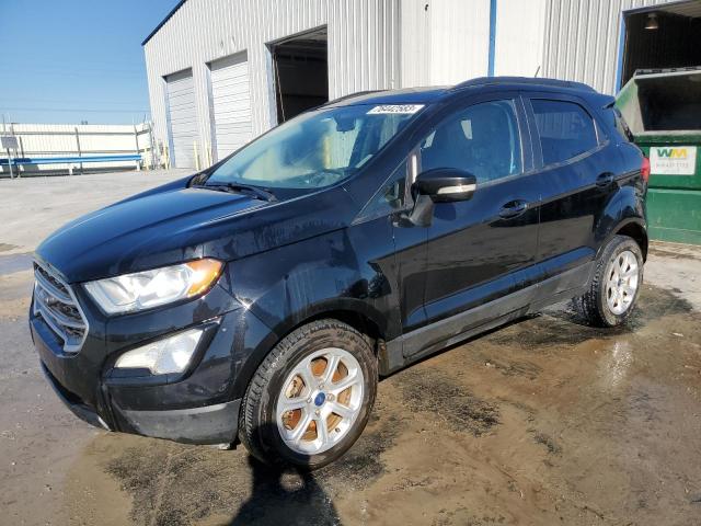 MAJ3P1TE7JC199186 - 2018 FORD ECOSPORT SE BLACK photo 1