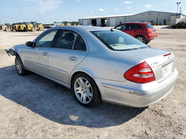 WDBUF70J93A255583 - 2003 MERCEDES-BENZ E 500 SILVER photo 2