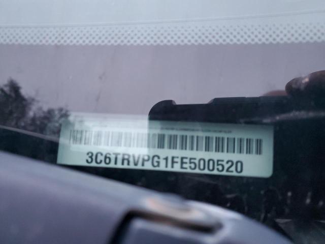 3C6TRVPG1FE500520 - 2015 RAM PROMASTER 2500 HIGH Schwarz Foto 13