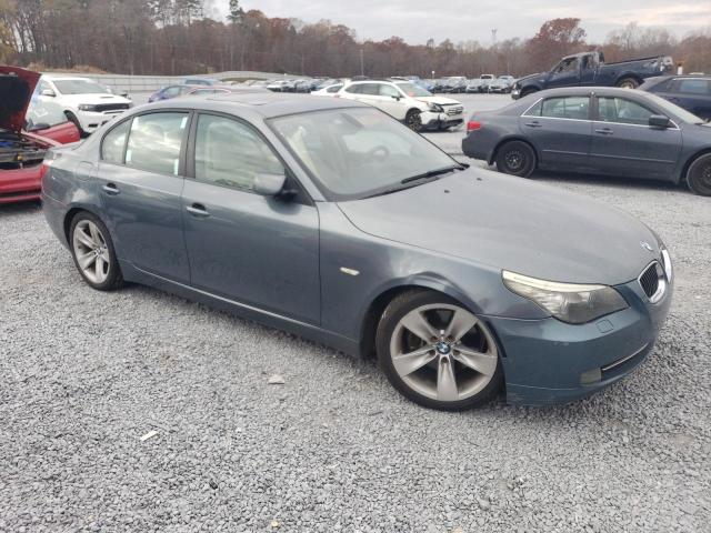 WBANU5C54AC125370 - 2010 BMW 528 I BLUE photo 4