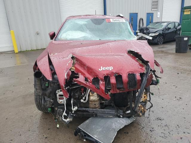 1C4PJMDS6FW604382 - 2015 JEEP CHEROKEE LIMITED RED photo 5