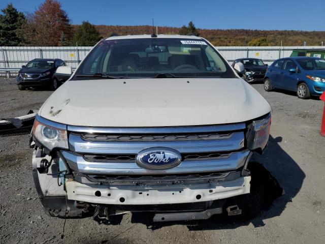 2FMDK3JC5DBB70988 - 2013 FORD EDGE SEL WHITE photo 5