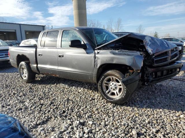 1D7HL38N43S330749 - 2003 DODGE DAKOTA QUAD SPORT CHARCOAL photo 4