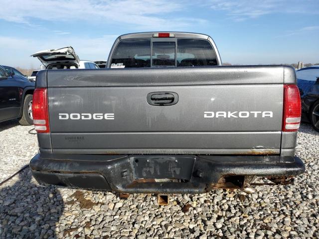 1D7HL38N43S330749 - 2003 DODGE DAKOTA QUAD SPORT CHARCOAL photo 6