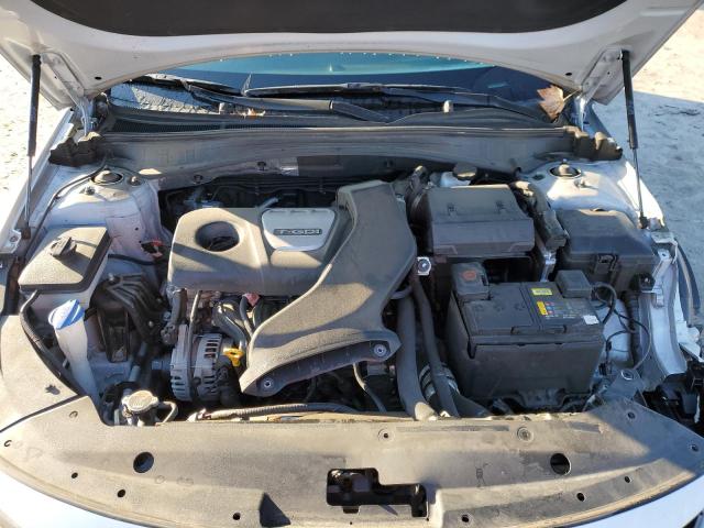 5XXGU4L11KG367585 - 2019 KIA OPTIMA EX SILVER photo 11