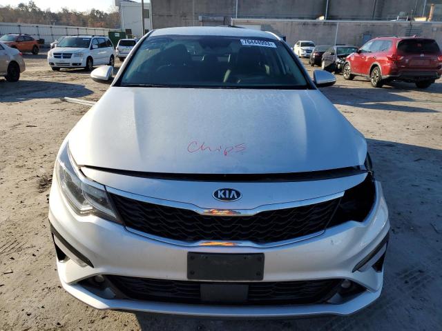 5XXGU4L11KG367585 - 2019 KIA OPTIMA EX SILVER photo 5