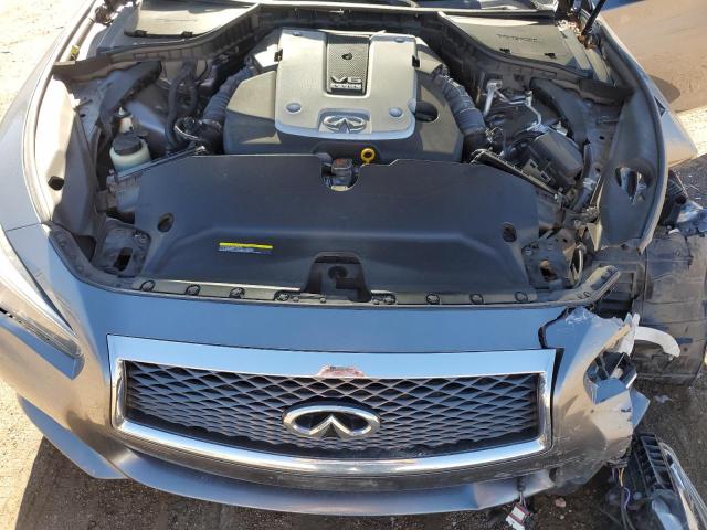 JN1BV7AR2FM422274 - 2015 INFINITI Q50 BASE GRAY photo 11