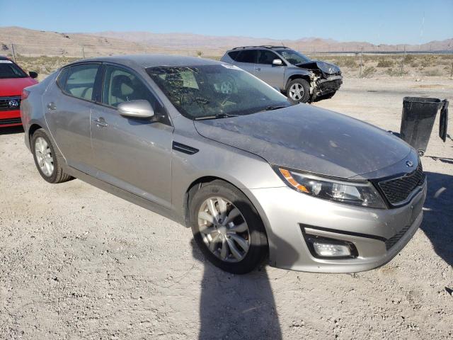 5XXGM4A70FG443147 - 2015 KIA OPTIMA LX SILVER photo 4