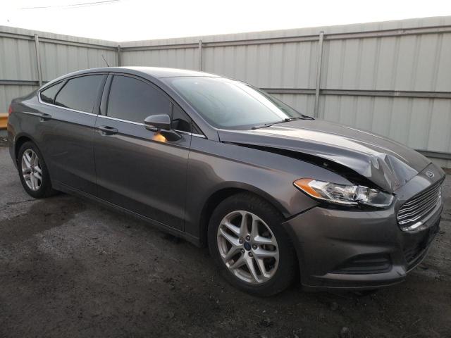 3FA6P0H7XER114060 - 2014 FORD FUSION SE GRAY photo 4