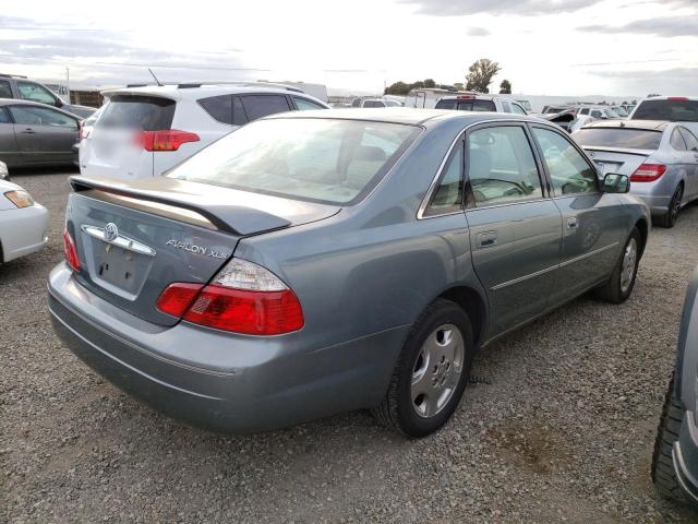 4T1BF28B94U370947 - 2004 TOYOTA AVALON XL TEAL photo 3