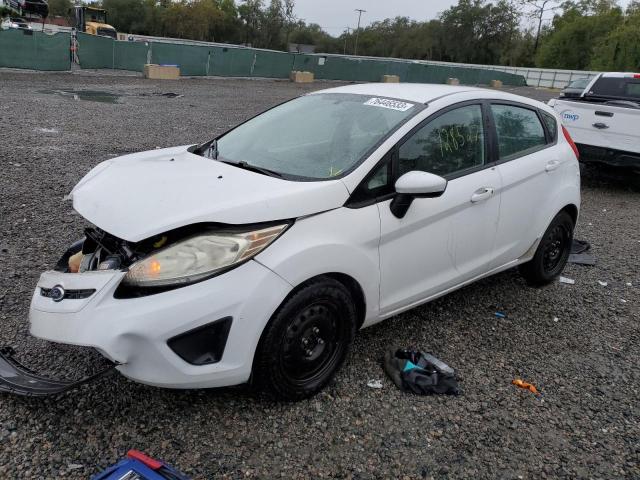 3FADP4TJ2DM203568 - 2013 FORD FIESTA S WHITE photo 1