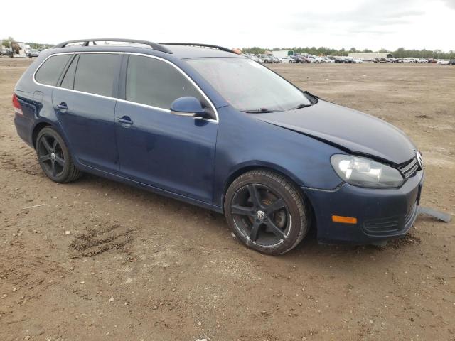 3VWPL7AJ0EM627742 - 2014 VOLKSWAGEN JETTA TDI BLUE photo 4