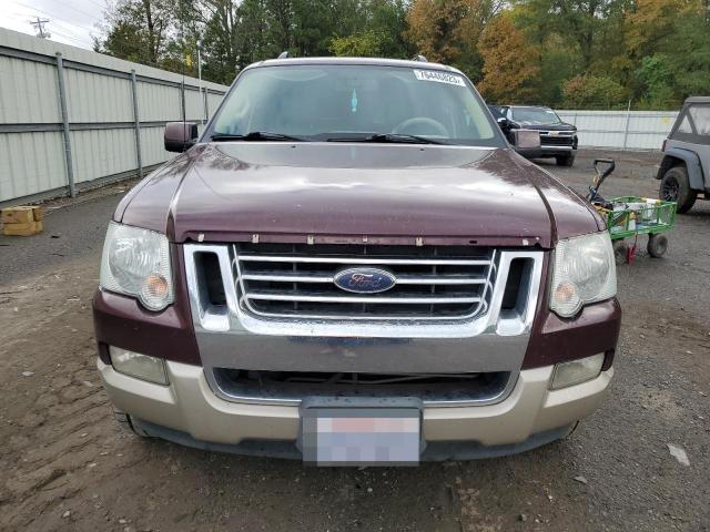 1FMEU64816ZA10386 - 2006 FORD EXPLORER EDDIE BAUER BURGUNDY photo 5