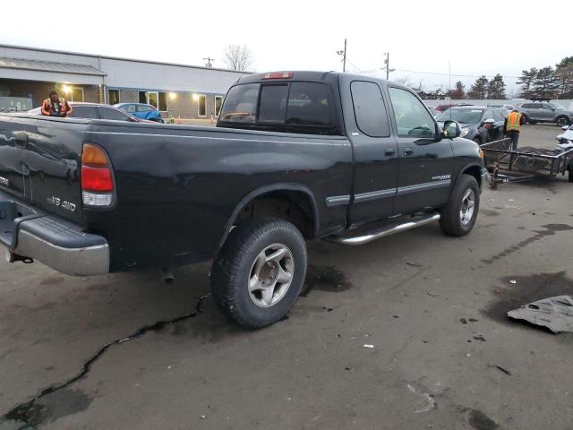 5TBBT44112S280580 - 2002 TOYOTA TUNDRA ACCESS CAB შავი ფოტო 3