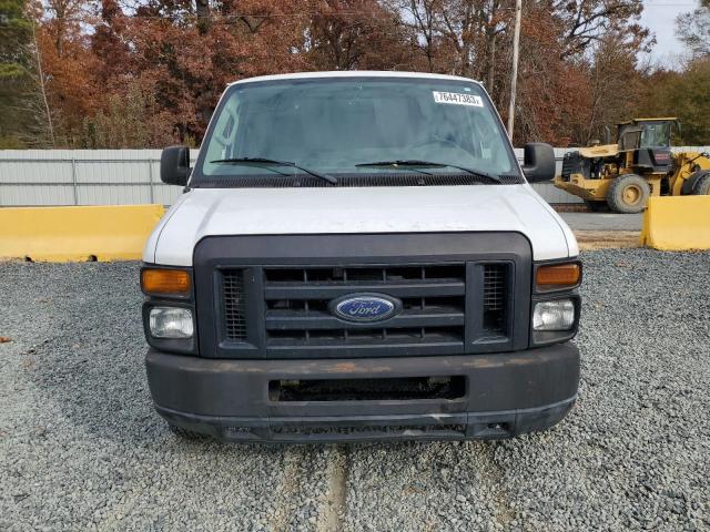 1FTNE1EW2CDB12225 - 2012 FORD ECONOLINE E150 VAN WHITE photo 5