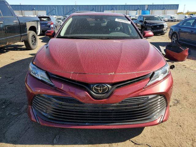 4T1B11HK3KU751280 - 2019 TOYOTA CAMRY L RED photo 5