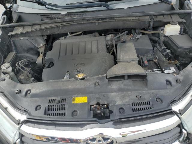 5TDJKRFH0FS118796 - 2015 TOYOTA HIGHLANDER XLE BLACK photo 11