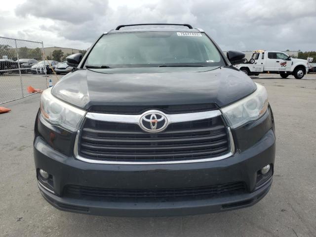 5TDJKRFH0FS118796 - 2015 TOYOTA HIGHLANDER XLE BLACK photo 5