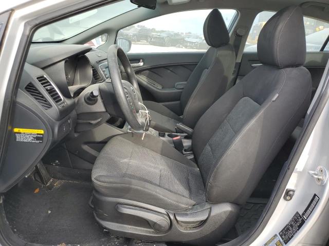 3KPFK4A79HE099766 - 2017 KIA FORTE LX SILVER photo 7