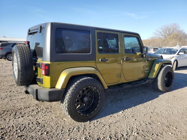 1J4GB59107L199233 - 2007 JEEP WRANGLER SAHARA GREEN photo 3