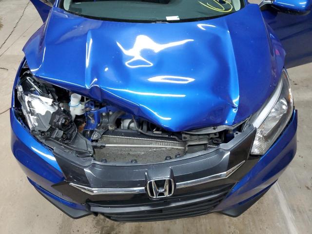 3CZRU6H38JG729609 - 2018 HONDA HR-V LX BLUE photo 12