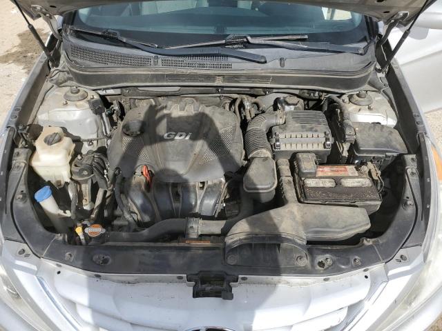 5NPEB4AC2CH410466 - 2012 HYUNDAI SONATA GLS GRAY photo 11