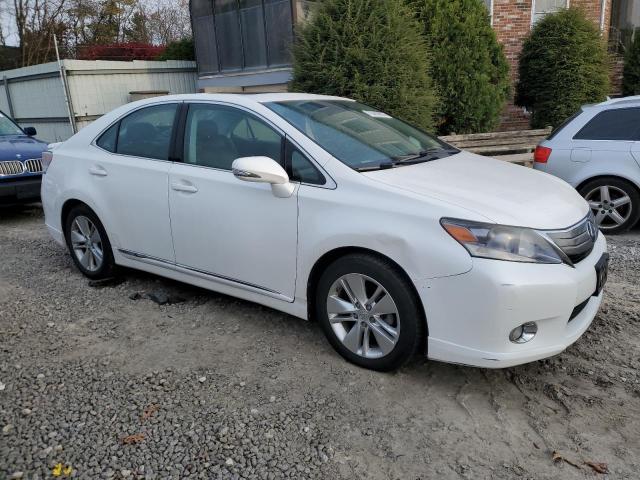 JTHBB1BA2A2021516 - 2010 LEXUS HS 250H WHITE photo 4