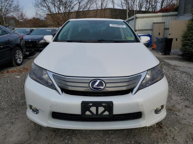 JTHBB1BA2A2021516 - 2010 LEXUS HS 250H WHITE photo 5