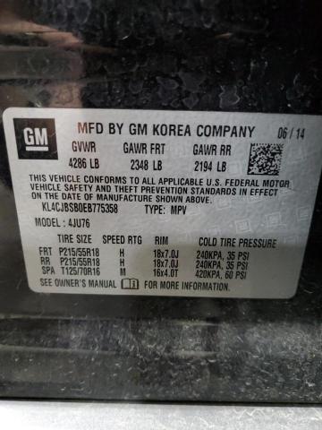 KL4CJBSB0EB775358 - 2014 BUICK ENCORE CONVENIENCE Qara foto 14