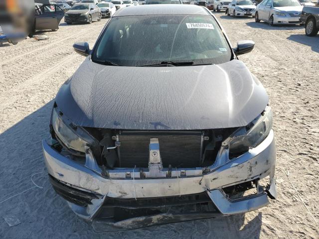 19XFC2F6XLE021541 - 2020 HONDA CIVIC LX GRAY photo 5