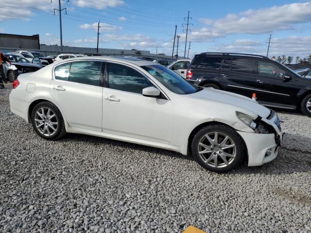 JN1CV6AR1BM411730 - 2011 INFINITI G37 WHITE photo 4