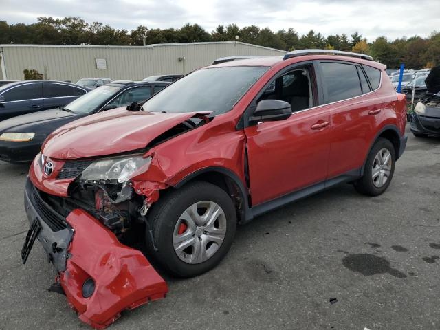 JTMBFREV3FJ024201 - 2015 TOYOTA RAV4 LE RED photo 1