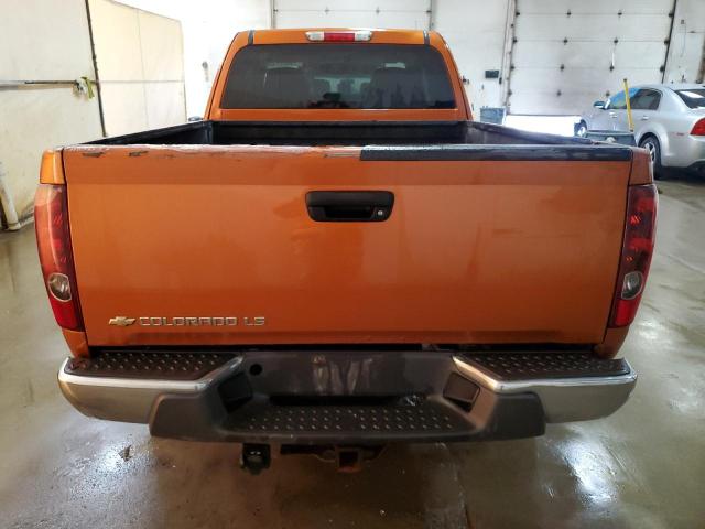 1GCDT196958116814 - 2005 CHEVROLET COLORADO ORANGE photo 6