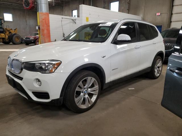 5UXWY3C53G0N86732 - 2016 BMW X3 XDRIVE28D WHITE photo 1