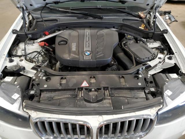 5UXWY3C53G0N86732 - 2016 BMW X3 XDRIVE28D WHITE photo 11