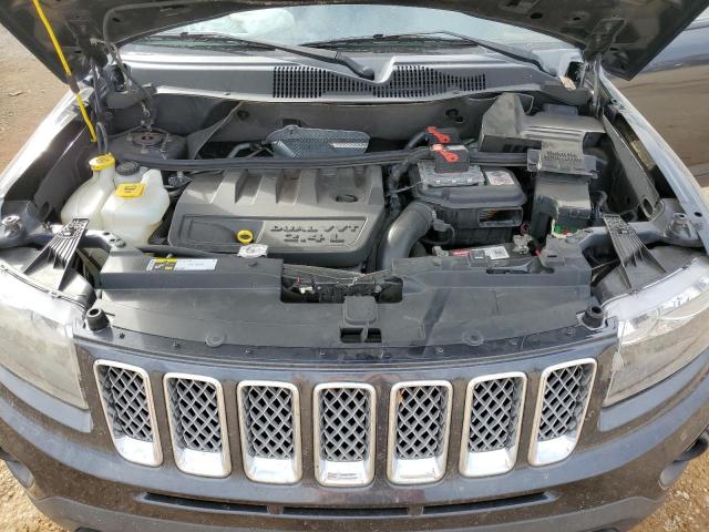 1C4NJDEB2ED623561 - 2014 JEEP COMPASS LATITUDE CHARCOAL photo 11