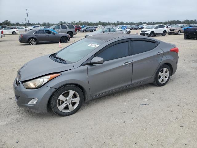 5NPDH4AE6DH256485 - 2013 HYUNDAI ELANTRA GLS GRAY photo 1