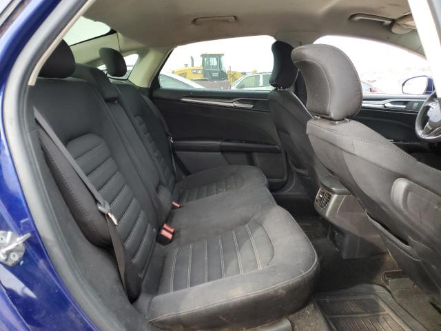 1FA6P0H79F5122767 - 2015 FORD FUSION SE BLUE photo 10