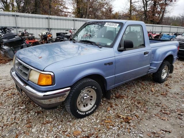 1FTCR10A7VPA59904 - 1997 FORD RANGER BLUE photo 1