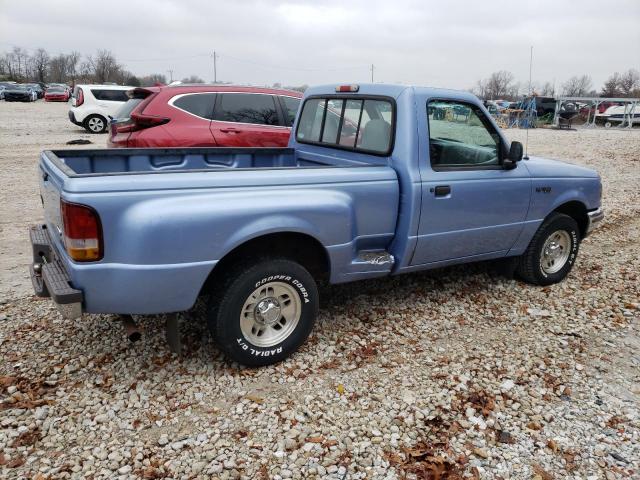 1FTCR10A7VPA59904 - 1997 FORD RANGER BLUE photo 3