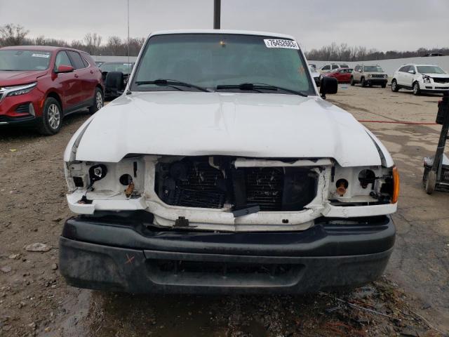 1FTYR10UX4PB23366 - 2004 FORD RANGER WHITE photo 5