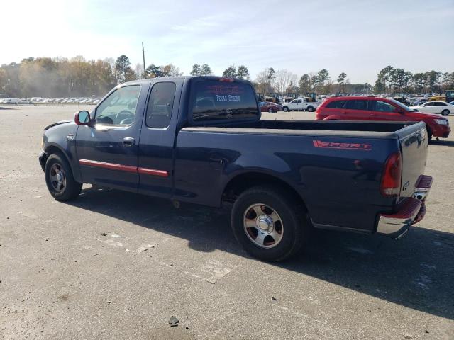 1FTRX17223NB11785 - 2003 FORD F150 BLUE photo 2