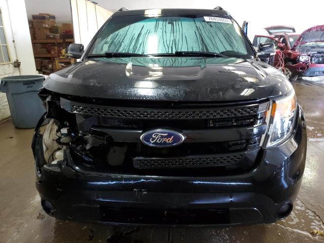 1FMHK8F84CGA76000 - 2012 FORD EXPLORER LIMITED BLACK photo 5