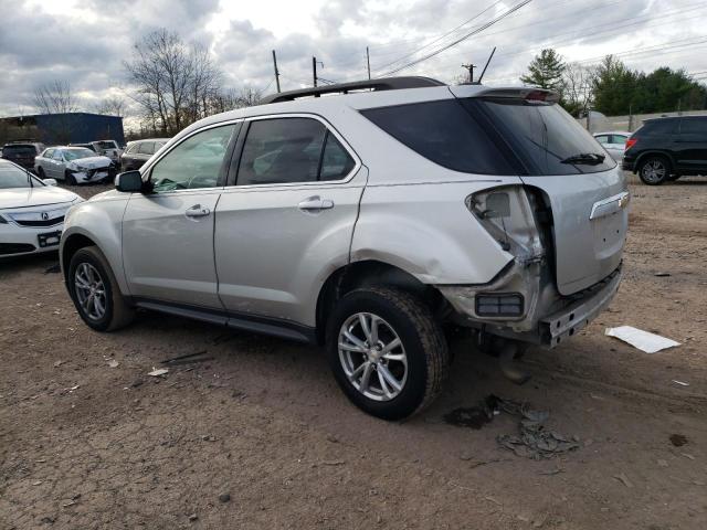 2GNALCEK9G1109084 - 2016 CHEVROLET EQUINOX LT SILVER photo 2