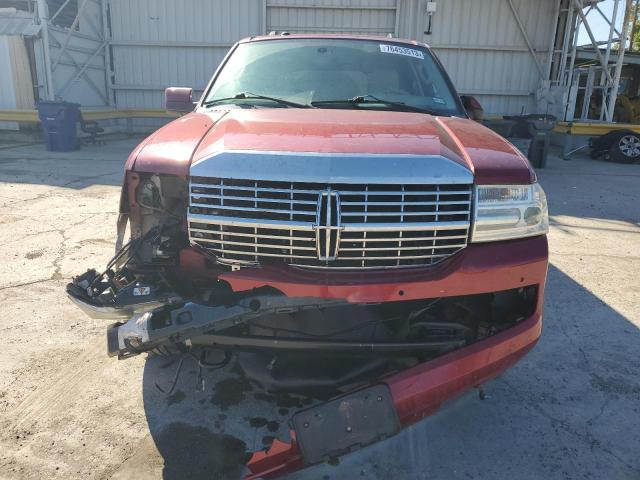 5LMJJ2H58DEL07933 - 2013 LINCOLN NAVIGATOR RED photo 5