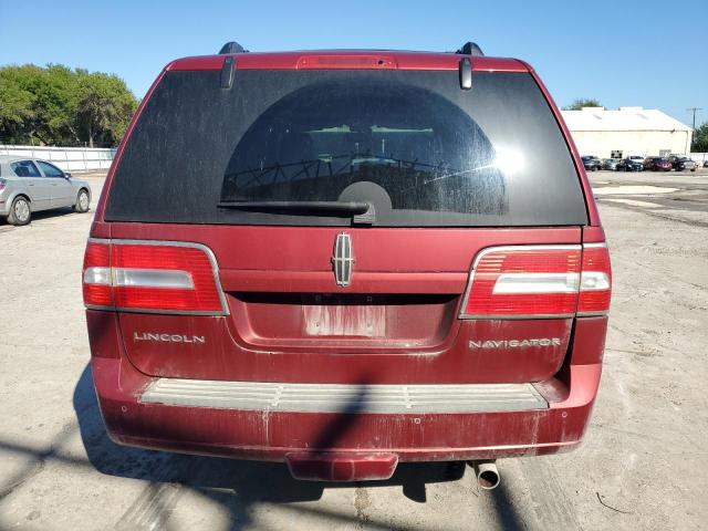 5LMJJ2H58DEL07933 - 2013 LINCOLN NAVIGATOR RED photo 6