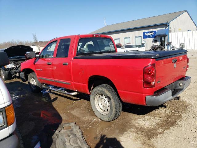 1D7HU18P37J532464 - 2007 DODGE RAM 1500 ST RED photo 2